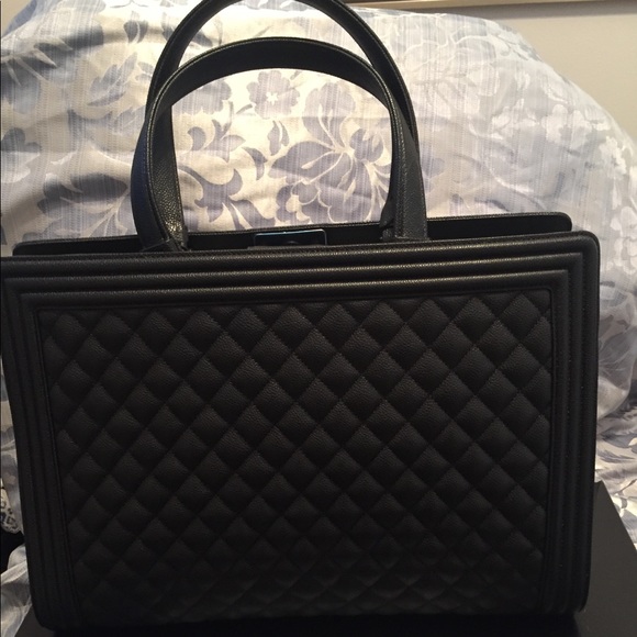 Chanel boy bag quilted - large shopper - Picture 2 of 8
